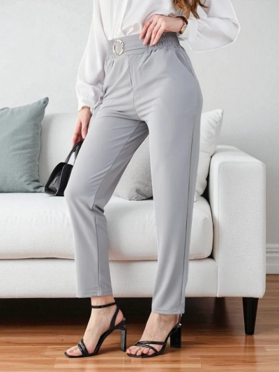 Eleganza Hose Hellgrau