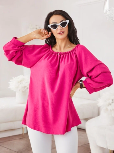 Royalfashion Damenbluse a'la Spanisch mit Rüschen