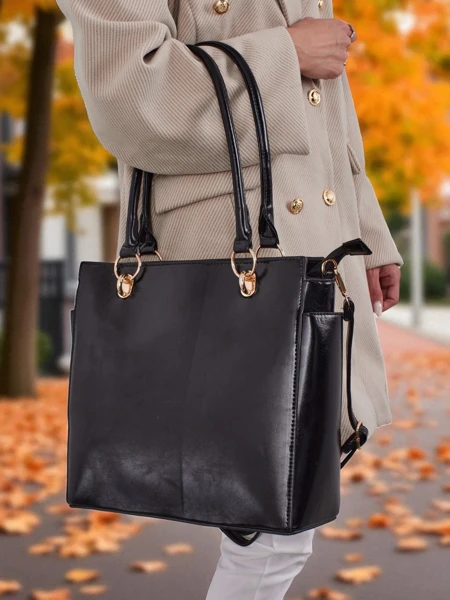 Damen Shopper Handtasche Öko-Leder Twilight Vale