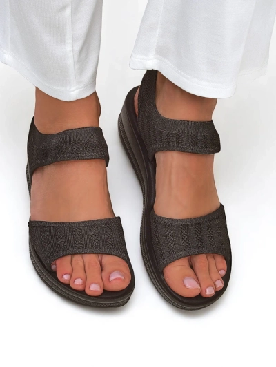 Royalfashion Damen Sandalen mit dicker Sohle Viva Flex