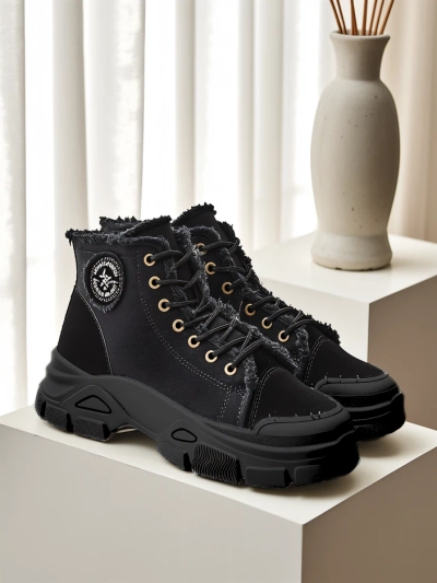 Royalfashion Hohe Damensneaker Hirrias