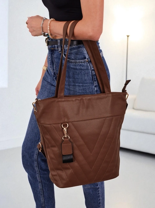 Aurelia Grande Shopper - елегантна жіноча сумка з екологічної шкіри PU A4
