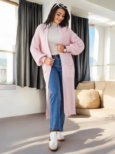 Royalfashion Acryl gestrickter Damen-Cardigan