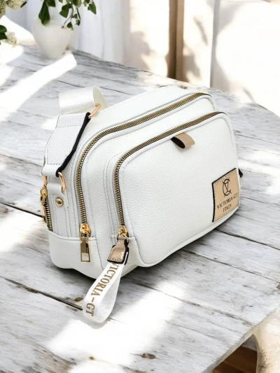 Royalfashion Vielseitige Umhängetasche aus ökologischem Leder