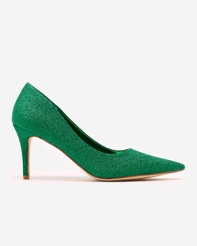 Royalfashion Damen Stiletto Pumps mit Glitzer Matomliso