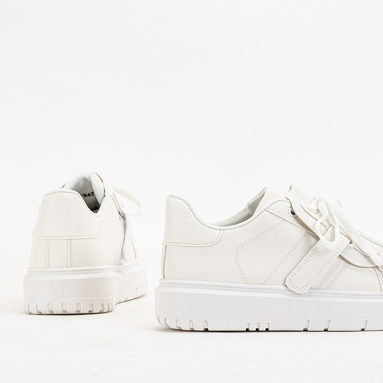 OUTLET Weiße Sport-Sneaker für Damen Sumikoa - Schuhe