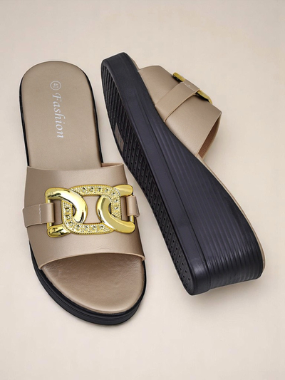 Royalfashion Damen Keilsandalen Nolia