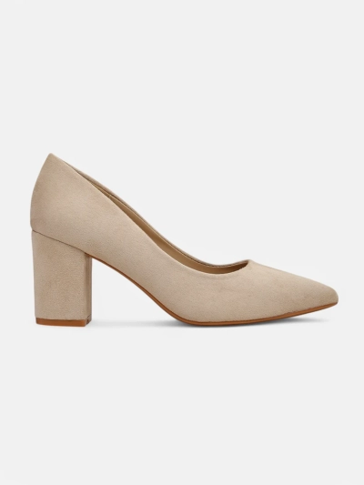 Royalfashion Damen Öko-Suede Absatzpumps Ugandes
