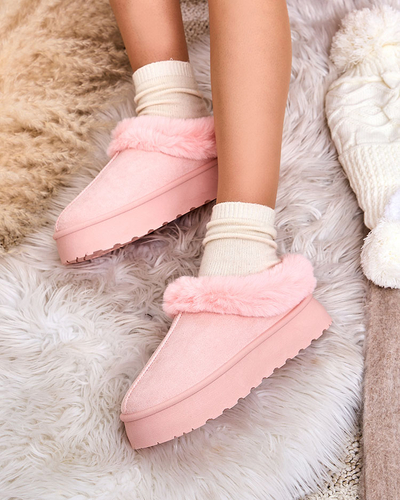 Royalfashion Damen Kurzstiefel a'la Schneestiefel Kapfiee