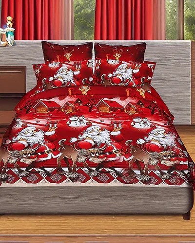 Royalfashion Weihnachtsbettwäscheset 160x200 komplett 3-TEILE