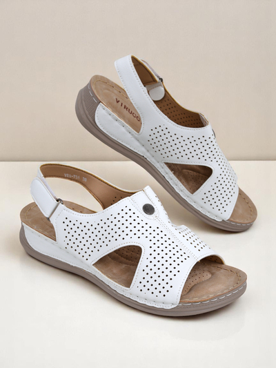 Royalfashion Damen-Lochsandalen Leminni