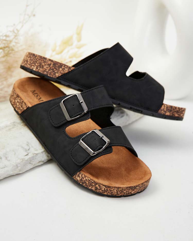 Royalfashion Herren Flip-Flops mit Schnallen Foumyn