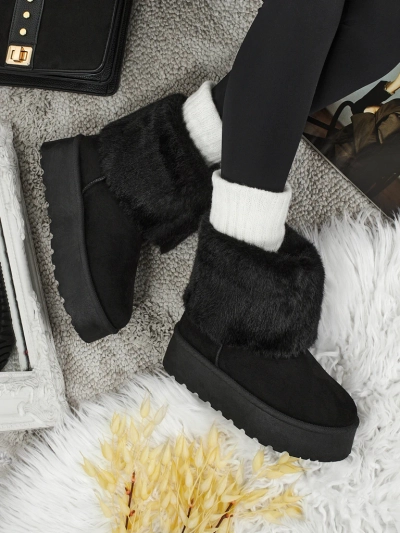 Damen Schneestiefel mit Fell Irelle