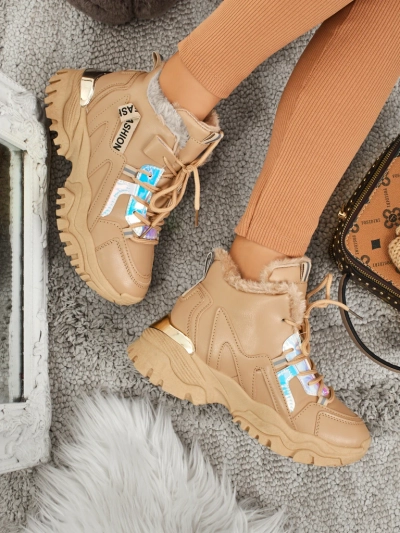 Royalfashion Damen Sneakers mit Fütterung Potomi