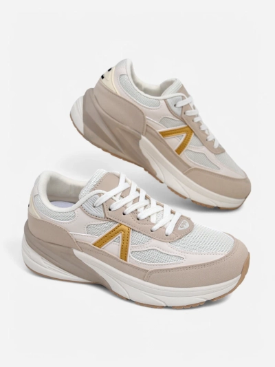 Royalfashion Damen Sport Sneakers auf einer dickeren Sohle Moderax