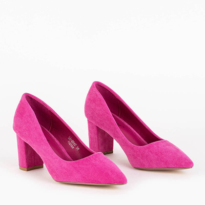 Fuchsia Pumps auf der Post Valrica - Footwear