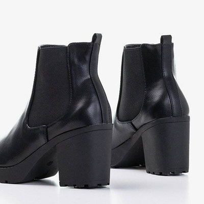 Schwarze Vireek-Stiefeletten für Damen - Schuhe