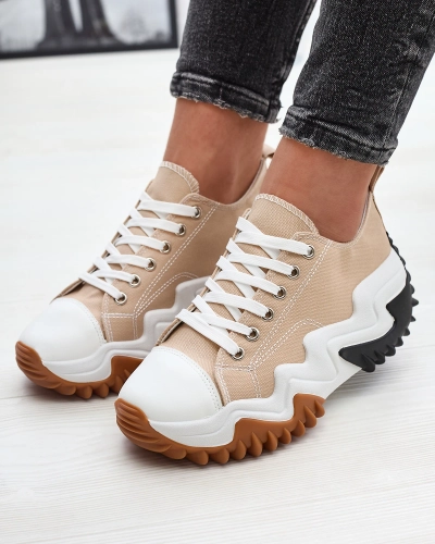 Sportschuhe a'la sneakers in beige Ascota- Footwear