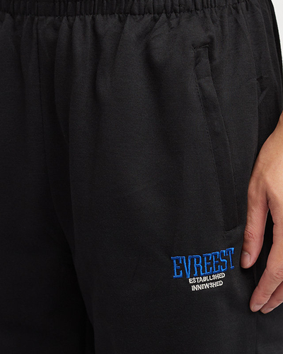 Herren-Jogginghose mit schwarzem Patch - Kleidung