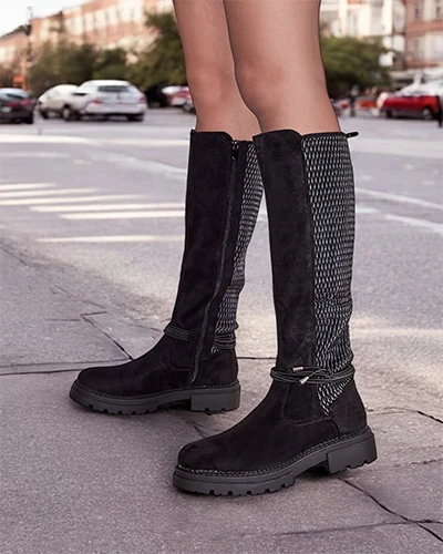 Royalfashion Damenstiefel Mallogi