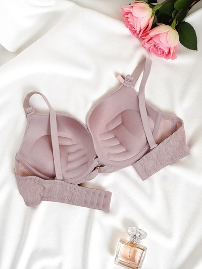 Royalfashion Damen Push-up-BH mit Spitze BH Tiva