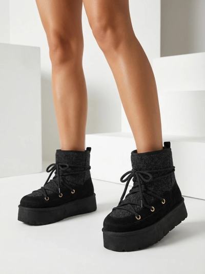 Royalfashion Жіночі снігоступи Filori на шнурівці