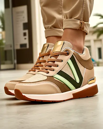 Royalfashion Damen Sportschuhe mit verstecktem Keil Venixxe