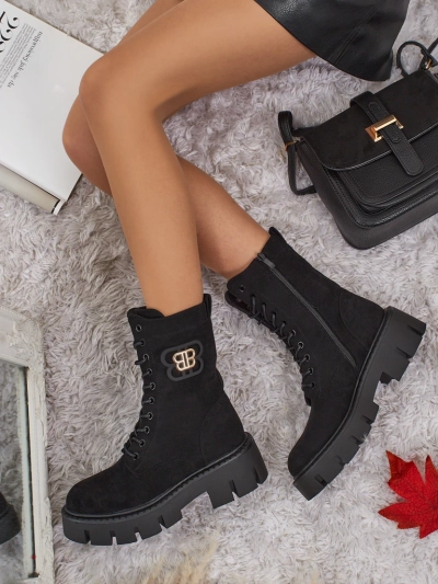 Royalfashion Damen Worker Boots Milloze