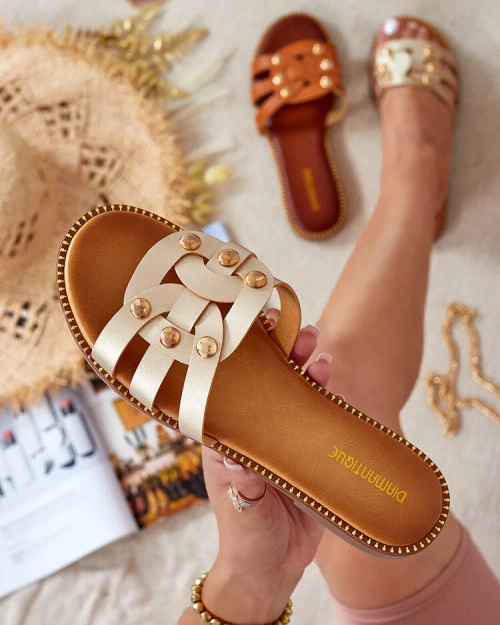 Royalfashion Жіночі шльопанці Erole на плоскій підошві