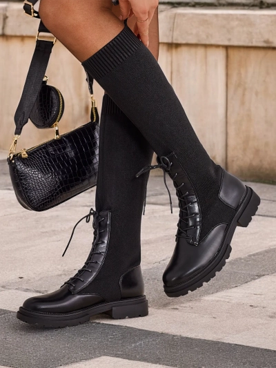 Роялфешн Жіночі шкіряні чоботи Snissi