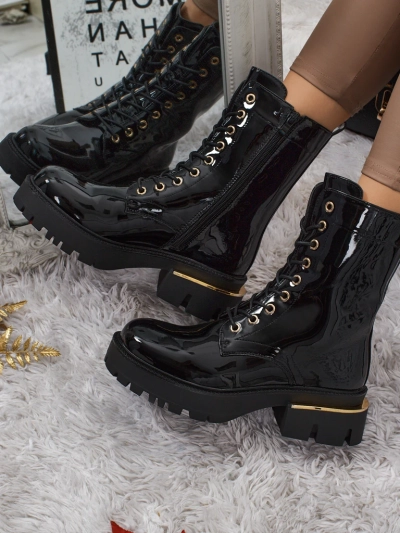 Royalfashion Damen Worker Boots Elolio