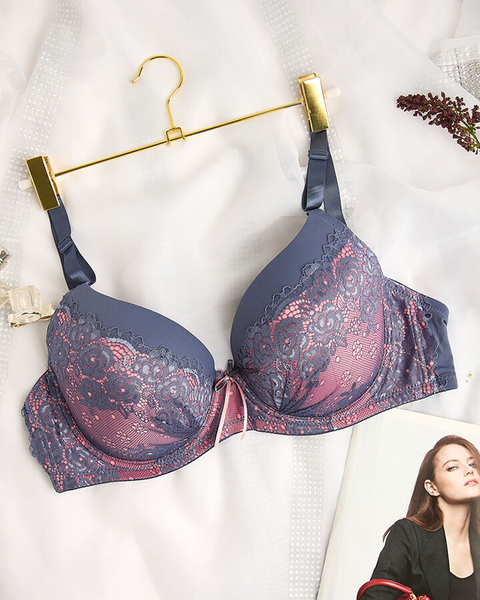 Royalfashion Damen-BH mit Spitzenverzierung