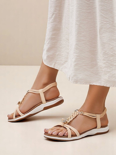 Royalfashion Damen verzierte Sandalen Fiacco