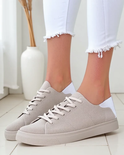 Royalfashion Damenstoff Sportschuhe Esellaf