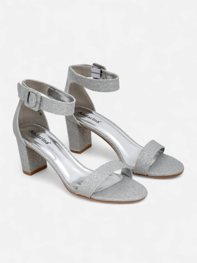 Royalfashion Glitzer Damen Sandalen Montrea