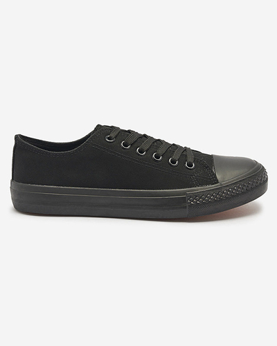 Schwarze klassische Damen-Schnürsneaker Ogisa - Schuhe