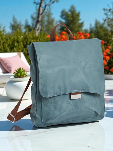 Royalfashion Damenrucksack aus Öko-Leder Klara