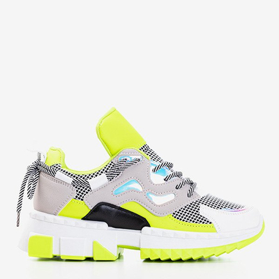 Neongrüne Damen-Sportschuhe Crazy - Footwear