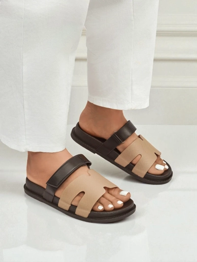 Royalfashion Damen-Sandalen aus Ökoleder FlexiComfi