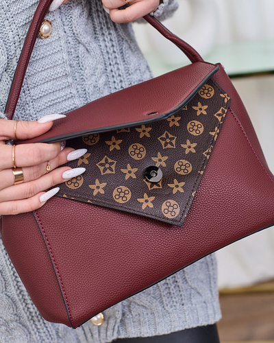 Royalfashion Maroon Damenhandtasche