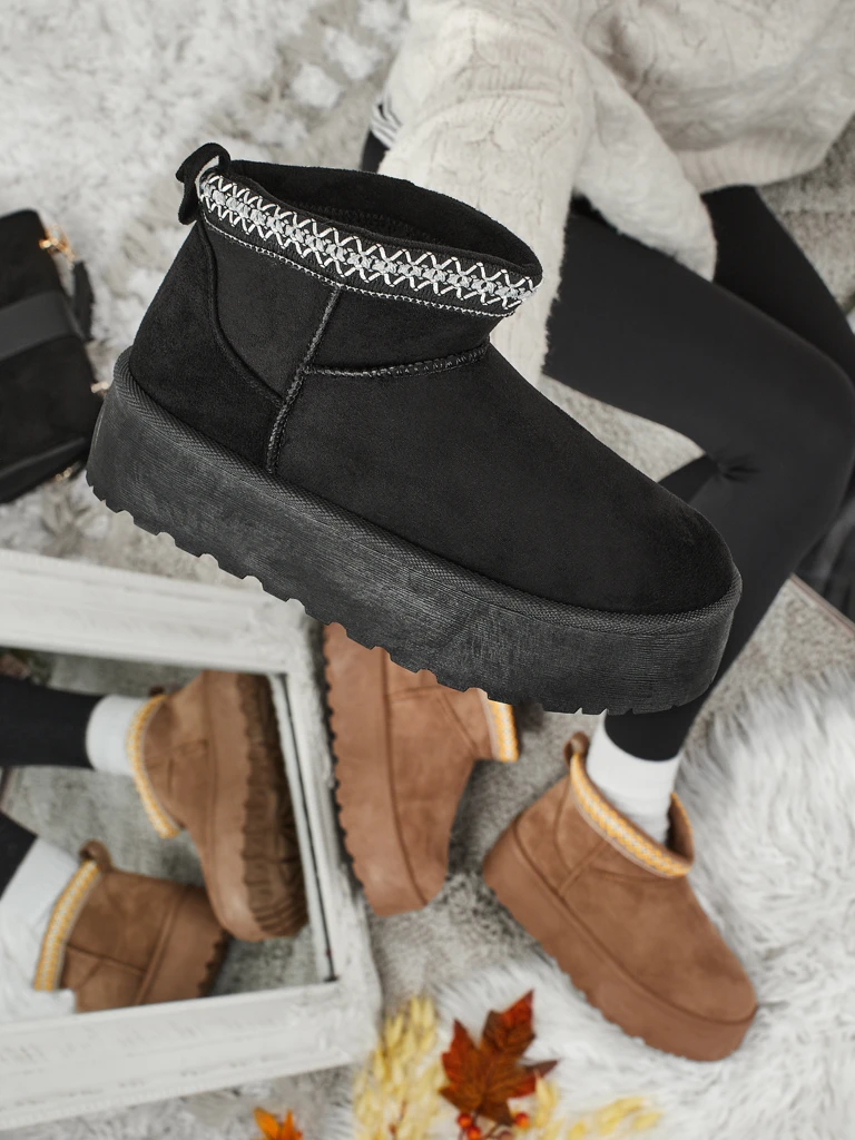 Kurze Damen Schneestiefel a'la Nymeria