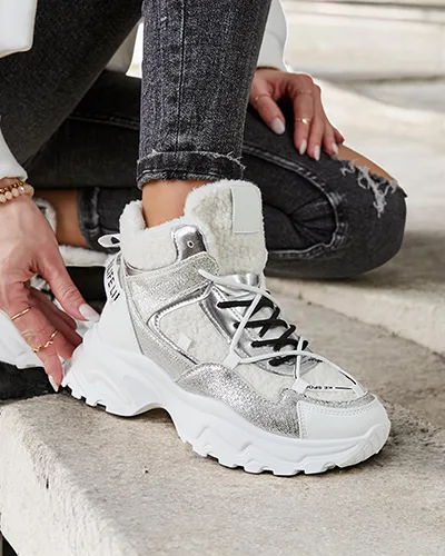 Royalfashion Damen-Sneaker mit warmem Futter Pieco