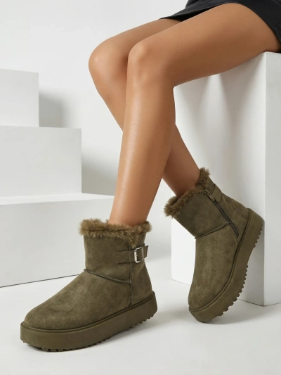 Royalfashion Короткі жіночі черевики a'la снігоходи Aurelia Classico