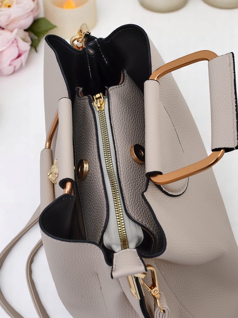 Royalfashion kleine und vielseitige Handtasche aus Kunstleder