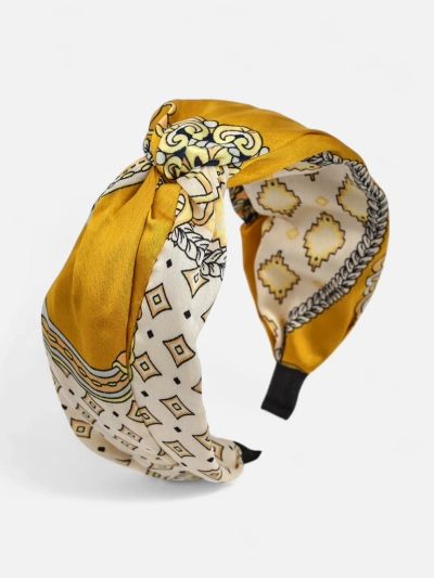 Royalfashion Damen-Haarband im Tuch-Stil mit elegantem Print