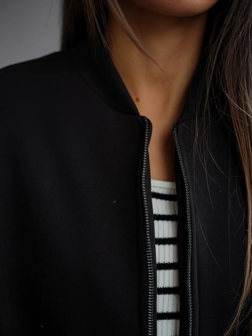 Royalfashion Zip-up bomber jacket