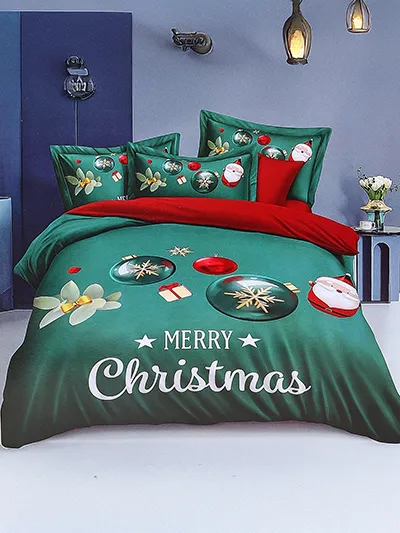 Royalfashion Різдвяний комплект постільної білизни 160x200 3 предмети