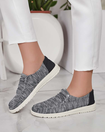 Royalfashion Damen Seleptes Halbschuhe zum Schnüren