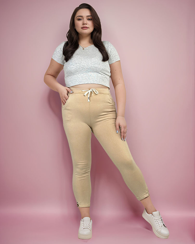 Royalfashion Damen-Treggings PLUS SIZE