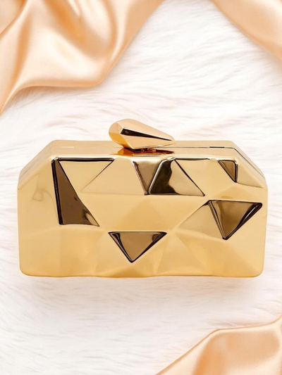 Royalfashion Damen-Clutch Metal Muse